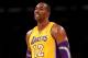 LOS ANGELES, CA - NOVEMBER 02: Dwight Howard #12 of the Los Angeles Lakers reacts in the game against the Los Angeles Clippers at Staples Center on November 2, 2012 in Los Angeles, California. The Clippers won 105-95. NOTE TO USER: User expressly acknowledges and agrees that, by downloading and or using this photograph, User is consenting to the terms and conditions of the Getty Images License Agreement. (Photo by Stephen Dunn/Getty Images)