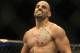 Dec 10, 2011; Toronto, ON, Canada; UFC fighter Costa Philippou reacts after defeating Jared Hamman (not pictured) in a middleweight bout at UFC 140 at the Air Canada Centre. Mandatory Credit: Tom Szczerbowski-US PRESSWIRE