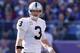 BALTIMORE, MD - NOVEMBER 11: Quarterback Carson Palmer #3 of the Oakland Raiders walks off the field after the Raiders failed to convert on third down against the Baltimore Ravens at M&T Bank Stadium on November 11, 2012 in Baltimore, Maryland. (Photo by Rob Carr/Getty Images)