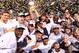 UNC celebrates its 2011 NCAA Championship