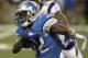 DETROIT, MI - JANUARY 02: Amari Spievey #42 of the Detroit Lions returns a second quarter interception while playing the Minnesota Vikings at Ford Field on January 2, 2011 in Detroit, Michigan. (Photo by Gregory Shamus/Getty Images)