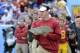 Nov 17, 2012; Los Angeles, CA, USA; Southern California Trojans head coach Lane Kiffin during the game against the UCLA Bruins at the Rose Bowl. Mandatory Credit: Richard Mackson-US PRESSWIRE