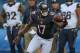 CHICAGO, IL - SEPTEMBER 23: Alshon Jeffery #17 of the Chicago Bears makes a catch against the St. Louis Rams at Soldier Field on September 23, 2012 in Chicago, Illinois. The Bears defeated the Rams 23-6. (Photo by Jonathan Daniel/Getty Images)
