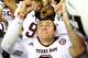 TUSCALOOSA, AL - NOVEMBER 10: Quarterback Johnny Manziel #2 of the Texas A&M Aggies celebrates after the game against the Alabama Crimson Tide at Bryant-Denny Stadium on November 10, 2012 in Tuscaloosa, Alabama. The Aggies beat the Crimson Tide 29-24. (Photo by Mike Zarrilli/Getty Images)
