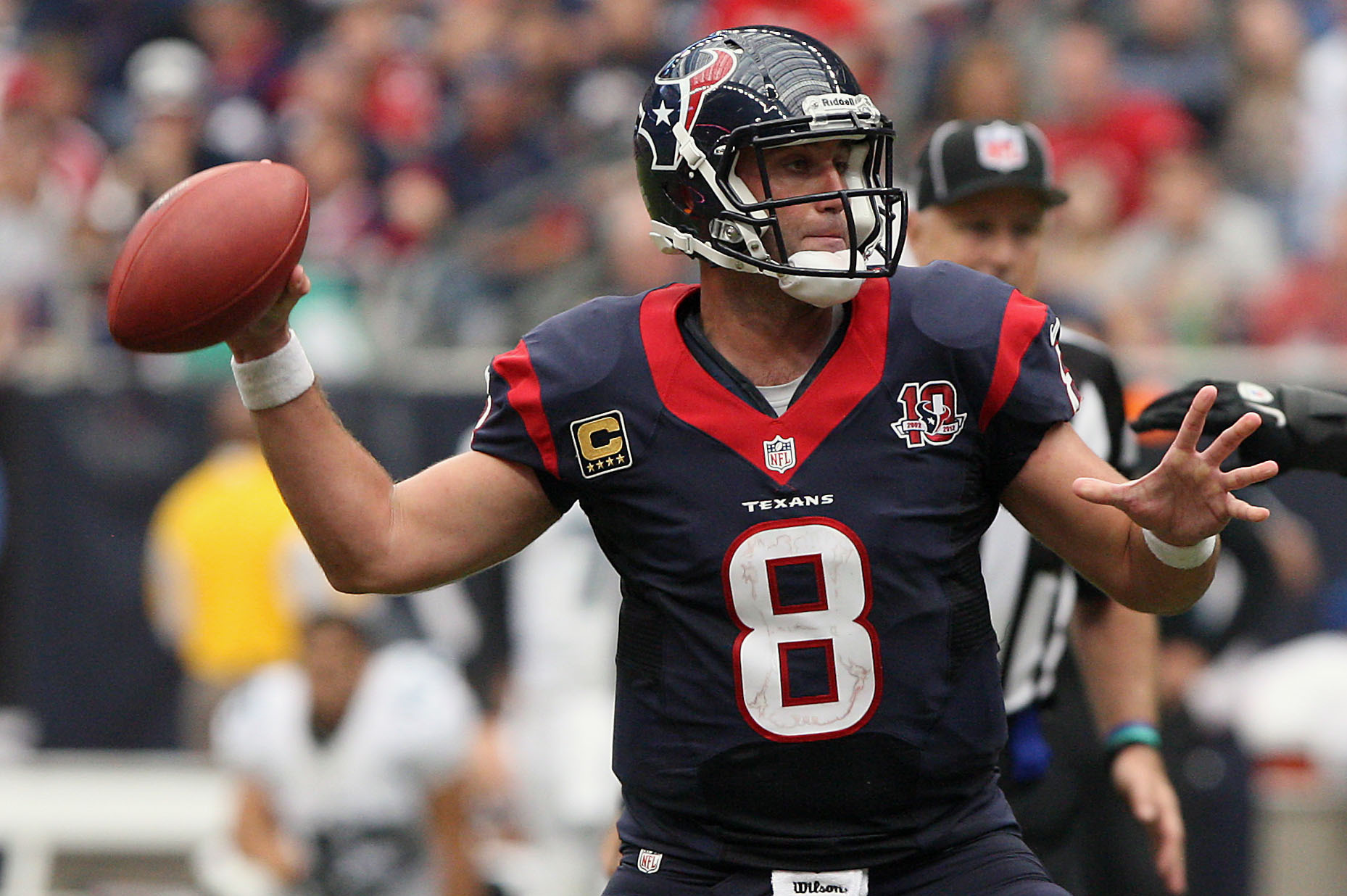 Falcons stop Schaub, Texans - Statesboro Herald