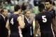 Mark Few's Zags, led by Kevin Pangos (4), Gary Bell Jr. (5) and Elias Harris (pictured right), are poised to make a deep tournament run come March.