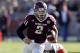 COLLEGE STATION, TX - NOVEMBER 17: Johnny Manziel #2 of the Texas A&M Aggies looks for room to run against the Sam Houston State Bearkats at Kyle Field on November 17, 2012 in College Station, Texas. (Photo by Bob Levey/Getty Images)