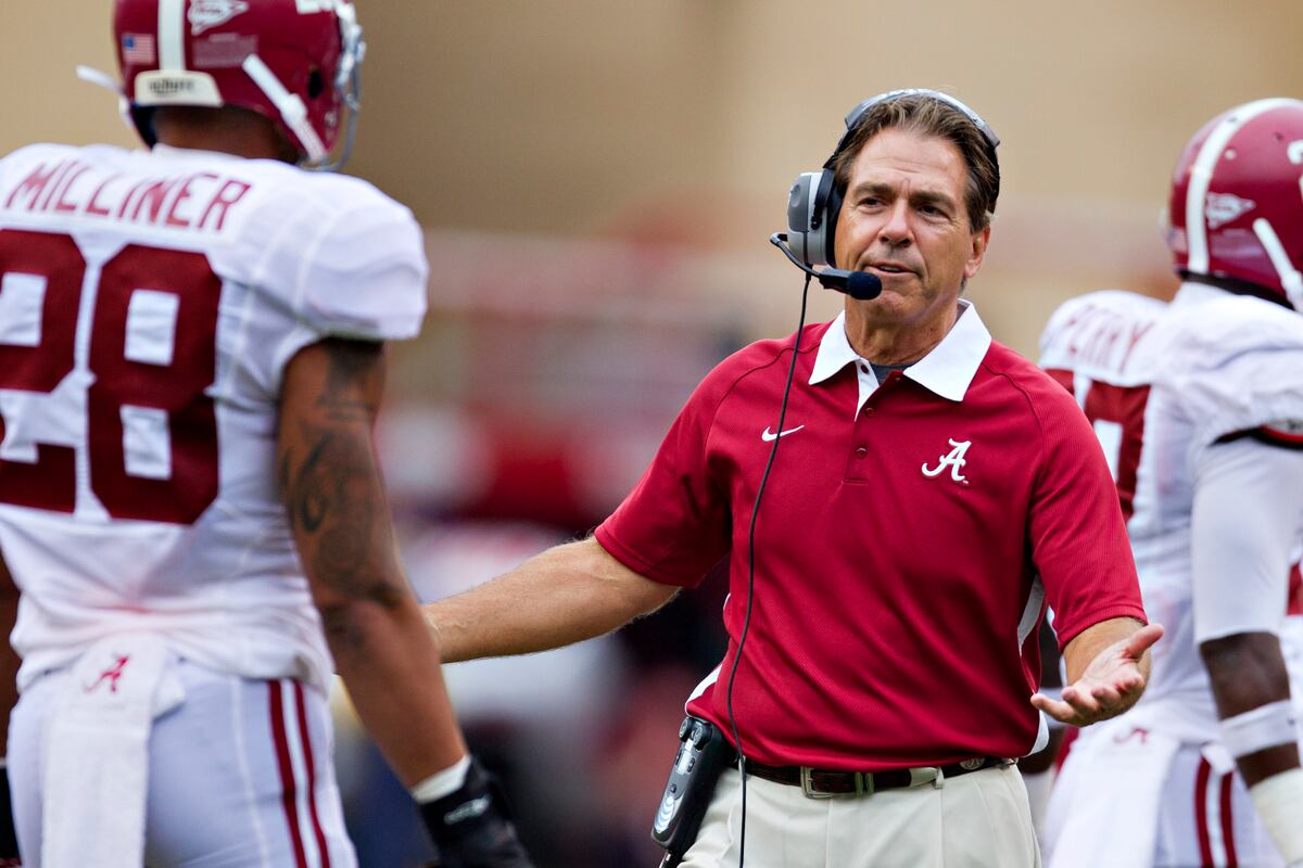 Auburn vs. Alabama Is Nick Saban Greatest Coach in the History of Iron