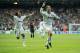 MADRID, SPAIN - SEPTEMBER 18: Cristiano Ronaldo (R) of Real Madrid celebrates scoring his sides winning goal during the UEFA Champions League group D match between Real Madrid and Manchester City FC at the Estadio Santiago Bernabeu on September 18, 2012 in Madrid, Spain. (Photo by Jasper Juinen/Getty Images)