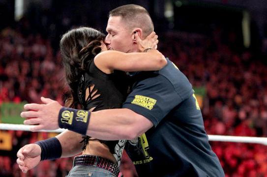 WWE's Big Kiss: What Does It All Mean for John Cena and AJ Lee? | News,  Scores, Highlights, Stats, and Rumors | Bleacher Report