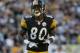 PITTSBURGH - NOVEMBER 7: Split end Plaxico Burress #80 of the Pittsburgh Steelers walks on the field during the game against the Philadelphia Eagles at Heinz Field on November 7, 2004 in Pittsburgh, Pennsylvania. The Steelers defeated the Eagles 27-3. (Photo by Harry How/Getty Images)