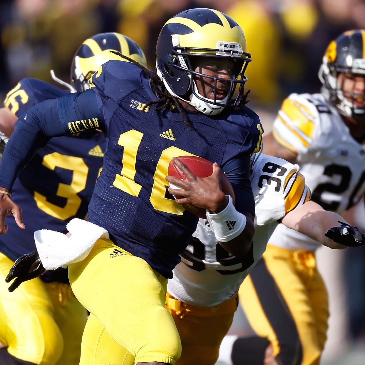 Michigan Football Injuries To Shoelace Fitz Cloud Wolverines Buckeyes Duel Bleacher Report Latest News Videos And Highlights