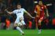 ISTANBUL, TURKEY - NOVEMBER 20: Michael Carrick of Manchester United battles with Burak Yilmaz of Galatasary during the UEFA Champions League Group H match between Galatasaray and Manchester United at the Turk Telekom Arena on November 20, 2012 in Istanbul, Turkey. (Photo by Laurence Griffiths/Getty Images)