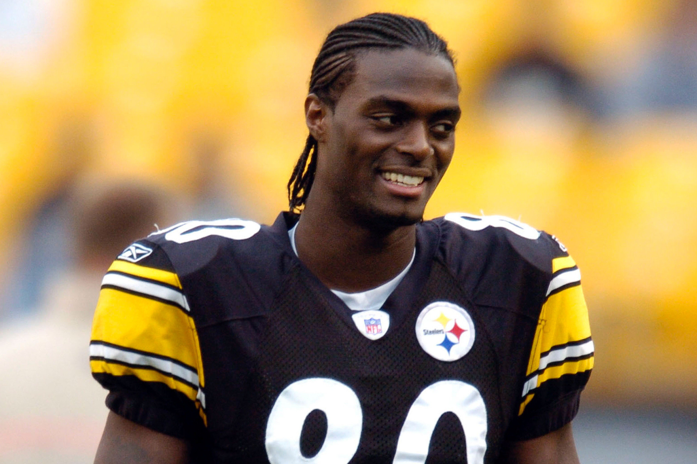 Former Pittsburgh Steelers WR Plaxico Burress gives advice, perspective to  NFL draft picks 