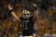 WACO, TX - NOVEMBER 17: Nick Florence #11 of the Baylor Bears celebrates a touchdown against the Kansas State Wildcats at Floyd Casey Stadium on November 17, 2012 in Waco, Texas. (Photo by Ronald Martinez/Getty Images)