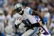 MINNEAPOLIS, MN - NOVEMBER 11: Harrison Smith #22 of the Minnesota Vikings tackles Calvin Johnson #81 of the Detroit Lions during the second quarter of the game on November 11, 2012 at Mall of America Field at the Hubert H. Humphrey Metrodome in Minneapolis, Minnesota. (Photo by Hannah Foslien/Getty Images)