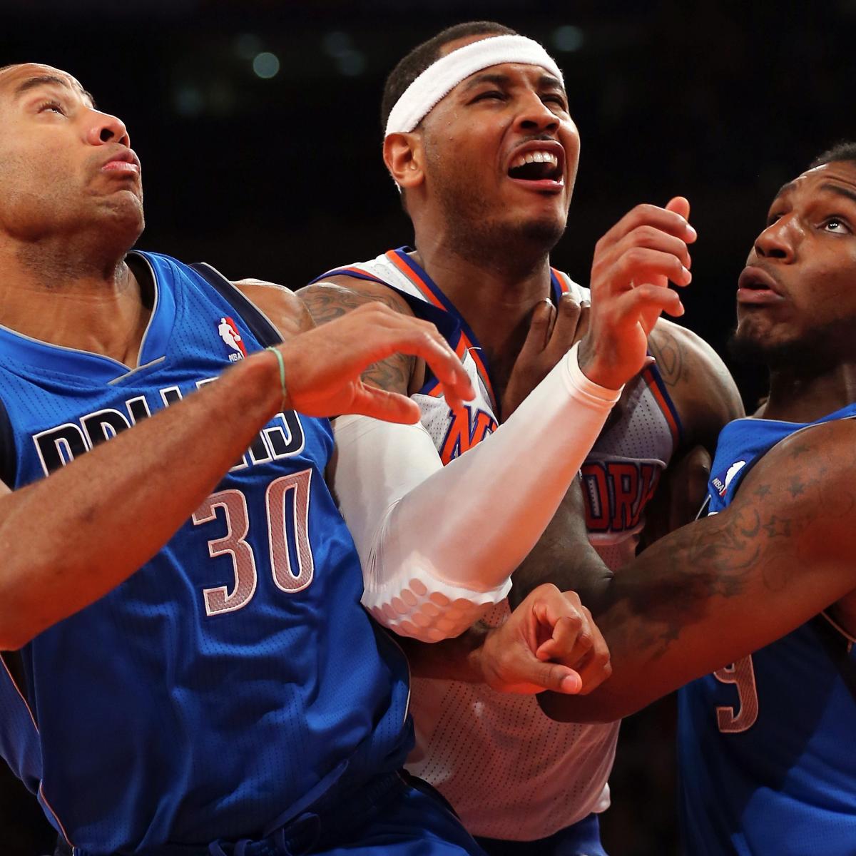 New York Knicks vs. Dallas Mavericks Live Score, Results and Game