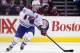VANCOUVER, CANADA - MARCH 10: Andrei Markov #79 of the Montreal Canadiens skates with the puck during NHL action against the Vancouver Canucks on March 10, 2012 at Rogers Arena in Vancouver, British Columbia, Canada. (Photo by Rich Lam/Getty Images)