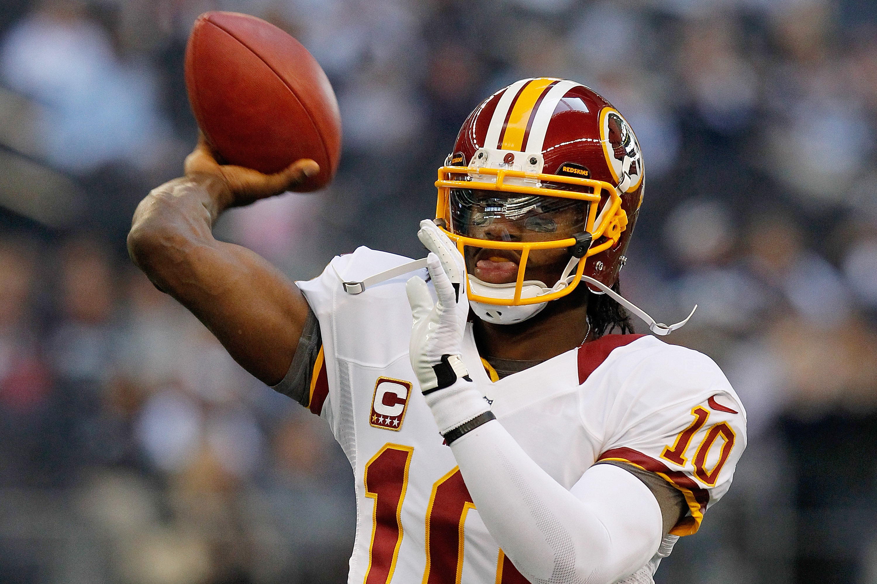 NFL Scolds Robert Griffin III for Pre-Game Antics