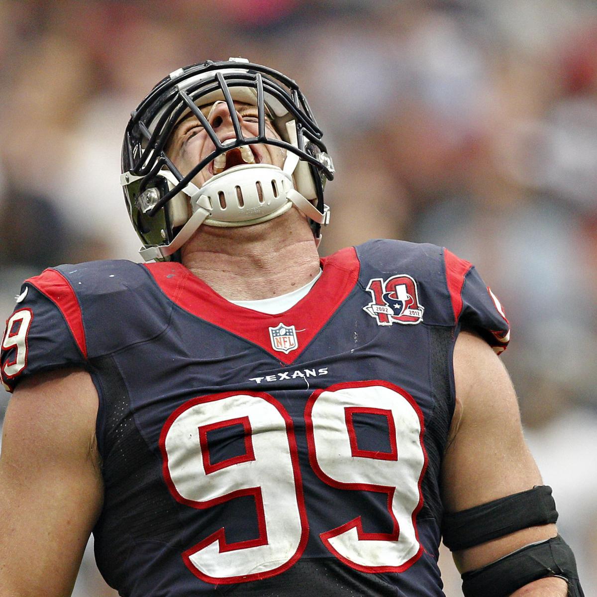 Why JJ Watt Is MVP Candidate and NFL Defensive Player of the Year | Bleacher Report ...