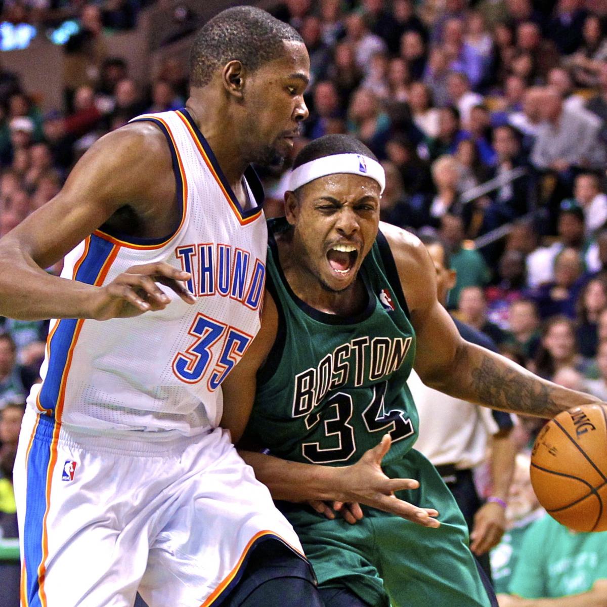 Oklahoma city thunder vs boston celtics 11 23 12 video highlights and