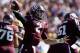 COLLEGE STATION, TX - OCTOBER 20: Johnny Manziel #2 of the Texas A&M Aggies throws against the LSU Tigers at Kyle Field on October 20, 2012 in College Station, Texas. (Photo by Ronald Martinez/Getty Images)