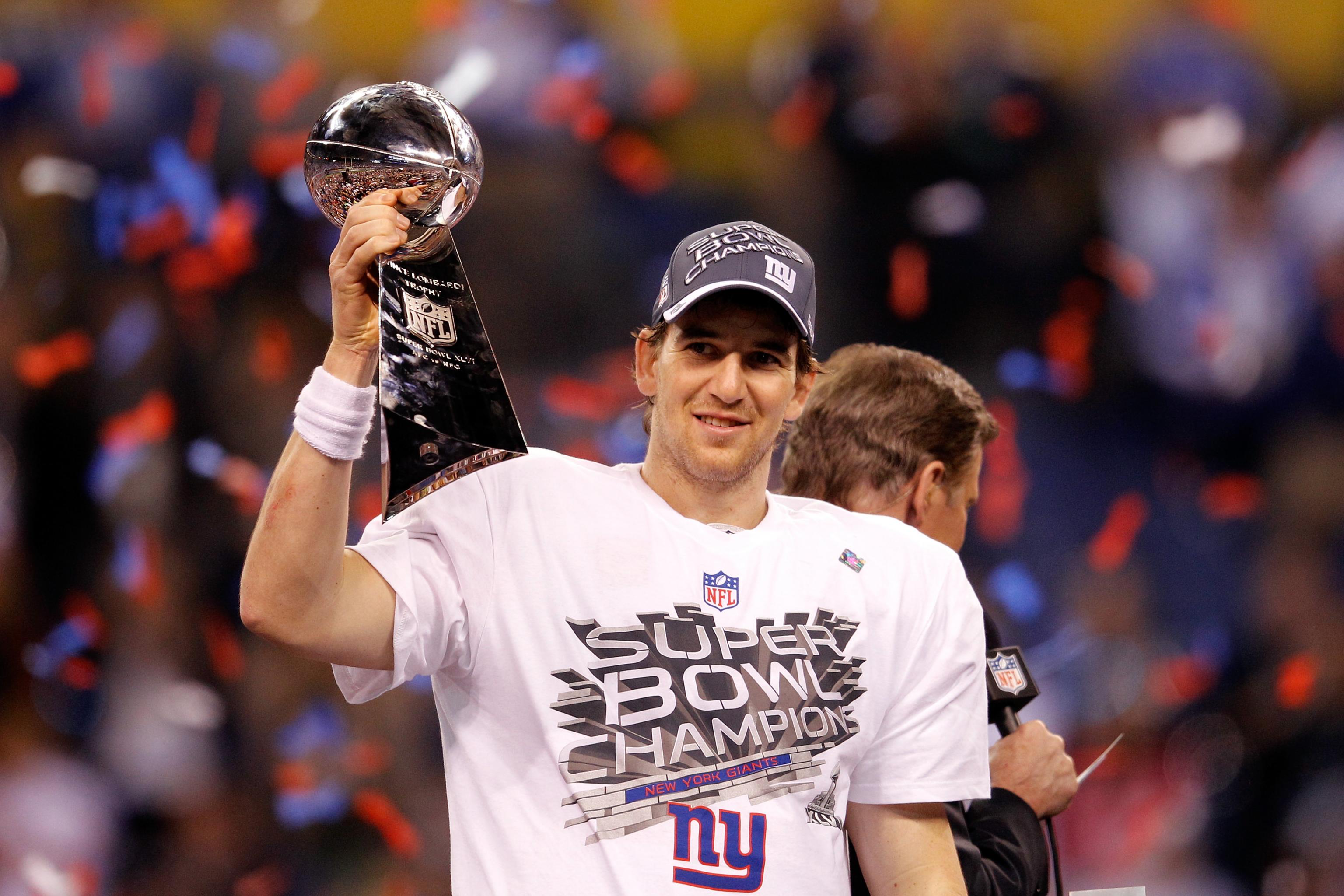 new york giants super bowl trophies