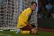 BIRMINGHAM, ENGLAND - NOVEMBER 24: Aaron Ramsey of Arsenal reacts after missing a goal scoring chance during the Barclays Premier League match between Aston Villa and Arsenal at Villa Park on November 24, 2012 in Birmingham, England. (Photo by Julian Finney/Getty Images)