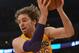 LOS ANGELES, CA - NOVEMBER 13: Pau Gasol #16 of the Los Angeles Lakers grabs during the game against the San Antonio Spurs at Staples Center on November 13, 2012 in Los Angeles, California. The Spurs would win 84-82. NOTE TO USER: User expressly acknowledges and agrees that, by downloading and or using this photograph, User is consenting to the terms and conditions of the Getty Images License Agreement. (Photo by Harry How/Getty Images)