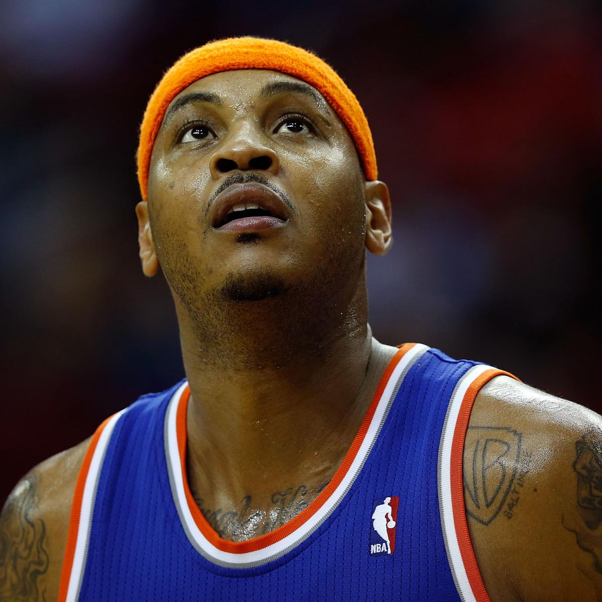 Carmelo Anthony What Advanced Stats Show So Far for New York Knicks