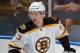 UNIONDALE, NY - SEPTEMBER 12: Dougie Hamilton #53 of the Boston Bruins skates against the New York Islanders during a rookie game exhibition at Nassau Coliseum on September 12, 2011 in Uniondale, New York. The Bruins defeated the Islanders 8-5. (Photo by Bruce Bennett/Getty Images)