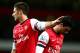 LONDON, ENGLAND - NOVEMBER 10: Mikel Arteta of Arsenal is consoled by Olivier Giroud after missing a match winning penaly kick during the Barclays Premier League match between Arsenal and Fulham at Emirates Stadium on November 10, 2012 in London, England. (Photo by Clive Rose/Getty Images,)