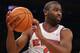 NEW YORK, NY - NOVEMBER 18: Raymond Felton #2 of the New York Knicks dribbles the ball against the Indiana Pacers at Madison Square Garden on November 18, 2012 in New York City. NOTE TO USER: User expressly acknowledges and agrees that, by downloading and/or using this photograph, user is consenting to the terms and conditions of the Getty Images License Agreement. The Knicks defeated the Pacers 88-76. (Photo by Bruce Bennett/Getty Images)