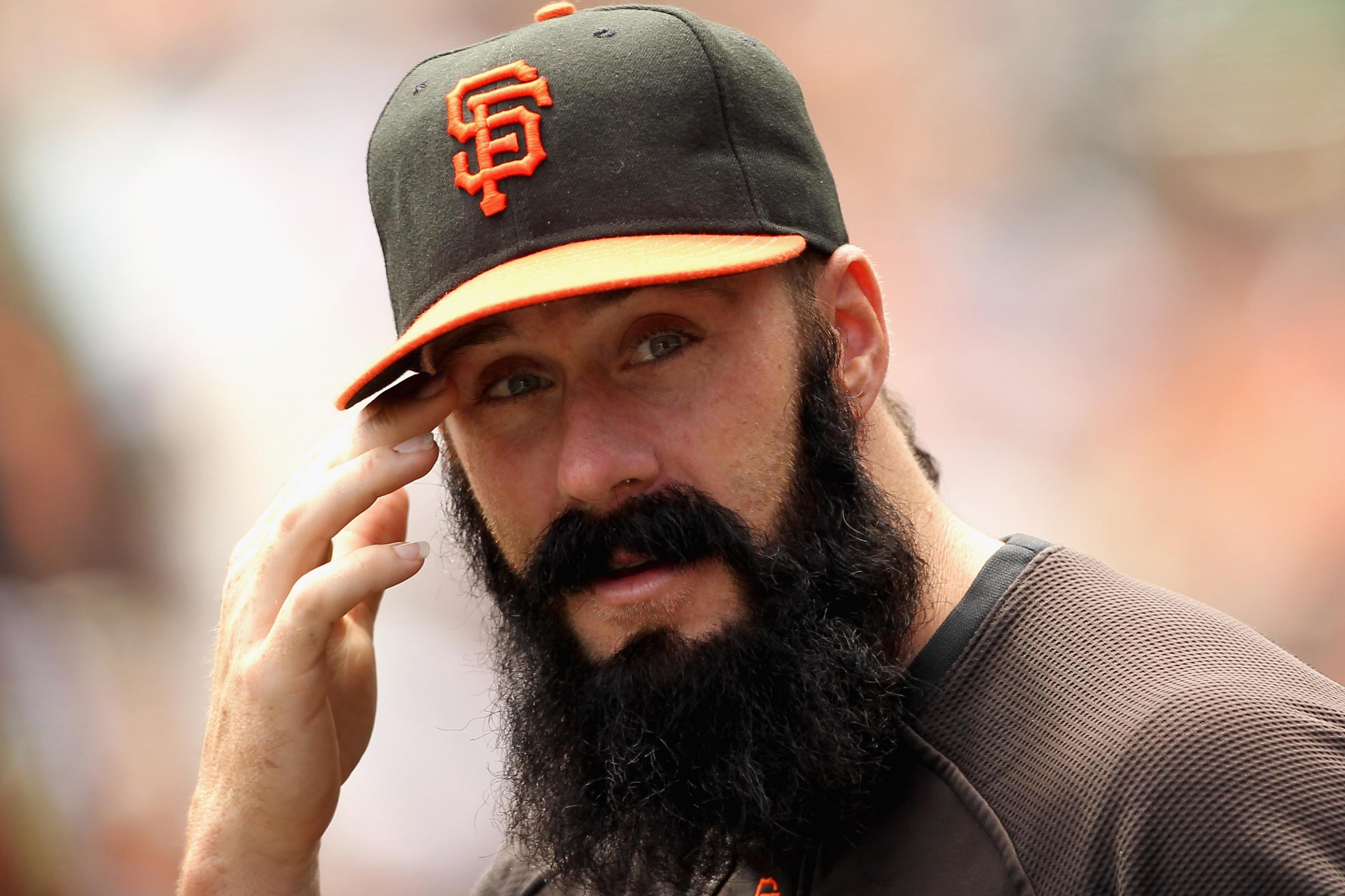 Giants Closer Brian Wilson Known for Beard and Quirkiness - The