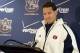 November 24, 2012; Tuscaloosa, AL, USA; Auburn Tigers head coach Gene Chizik talks to the media following the Tigers 49-0 loss against the Alabama Crimson Tide at Bryant Denny Stadium. Chizik refused to address his coaching future at Auburn University. Mandatory Credit: John David Mercer-US PRESSWIRE
