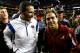 ATLANTA - DECEMBER 06: Head coach Nick Saban of the Alabama Crimson Tide congratulates head coach Urban Meyer of the Florida Gators after the Gators 31-20 win in the SEC Championship on December 6, 2008 at the Georgia Dome in Atlanta, Georgia. (Photo by Kevin C. Cox/Getty Images)