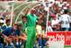 28 JUN 1994: MANAGER ARRIGO SACCHI OF ITALY YELLS FROM THE SIDELINE DURING ITALY's 1-1 DRAW WITH MEXICO IN A 1994 WORLD CUP GAME AT RFK STADIUM IN WASHINGTON D.C. Mandatory Credit: David Cannon/ALLSPORT