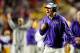 BATON ROUGE, LA - NOVEMBER 17: Les Miles, head coach of the LSU Tigers, argues an official's call during a game against the Ole Miss Rebels at Tiger Stadium on November 17, 2012 in Baton Rouge, Louisiana. (Photo by Stacy Revere/Getty Images)