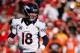 KANSAS CITY, MO - NOVEMBER 25: Quarterback Peyton Manning #18 of the Denver Broncos in action during the game against the Kansas City Chiefs at Arrowhead Stadium on November 25, 2012 in Kansas City, Missouri. (Photo by Jamie Squire/Getty Images)
