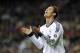 MADRID, SPAIN - NOVEMBER 3: Cristiano Ronaldo of Real Madrid CF reacts after failing a shot during the La Liga match between Real Madrid CF and Real Zaragoza at Estadio Santiago Bernabeu on November 3, 2012 in Madrid, Spain. (Photo by Gonzalo Arroyo Moreno/Getty Images)