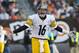 CLEVELAND, OH - NOVEMBER 25: Quarterback Charlie Batch #16 of the Pittsburgh Steelers argues a call during the second half against the Cleveland Browns at Cleveland Browns Stadium on November 25, 2012 in Cleveland, Ohio. The Browns defeated the Steelers 20-14. (Photo by Jason Miller/Getty Images)