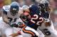 CHICAGO, IL - JANUARY 16: Matt Forte #22 of the Chicago Bears runs the ball against the Seattle Seahawks in the 2011 NFC divisional playoff game at Soldier Field on January 16, 2011 in Chicago, Illinois. (Photo by Andy Lyons/Getty Images)