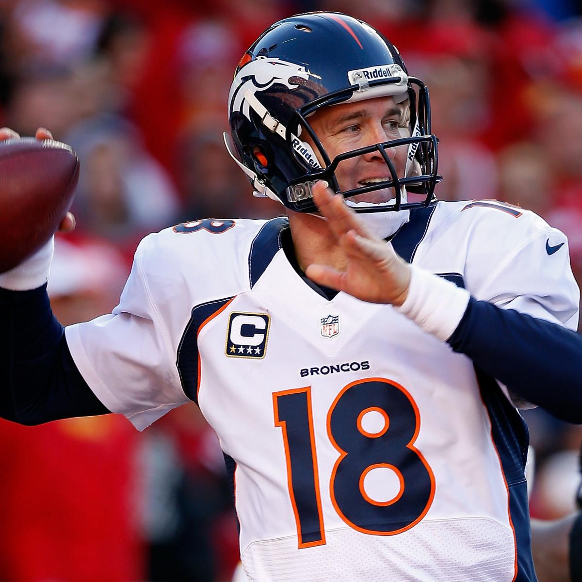 Peyton Manning Breaking Down Broncos QB's Value in Fantasy Football