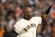 SAN FRANCISCO - SEPTEMBER 26: Barry Bonds #25 of the San Francisco Giants waves to fans as he leaves the game against the San Diego Padres at the end of the sixth inning on September 26, 2007 at AT&T Park in San Francisco, California. Tonight will be the final home game for Bonds as a member of the San Francisco Giants. (Photo by Jed Jacobsohn/Getty Images)