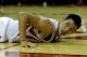 HOUSTON, TX - NOVEMBER 27: Jeremy Lin #7 of the Houston Rockets is knocked to the court against the Toronto Raptors at the Toyota Center on November 27, 2012 in Houston, Texas. NOTE TO USER: User expressly acknowledges and agrees that, by downloading and or using this photograph, User is consenting to the terms and conditions of the Getty Images License Agreement. (Photo by Scott Halleran/Getty Images)