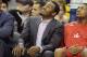 CLEVELAND, OH - OCTOBER 30: John Wall #2 of the Washington Wizards watches his team from the bench during the second half against the Cleveland Cavaliers at Quicken Loans Arena on October 30, 2012 in Cleveland, Ohio. NOTE TO USER: User expressly acknowledges and agrees that, by downloading and/or using this Photograph, user is consenting to the terms and conditions of the Getty Images License Agreement. (Photo by Jason Miller/Getty Images)