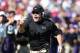 Dec 1, 2012; Ft. Worth, TX, USA; Texas Christian Horned Frogs head coach Gary Patterson yells to the referee in the second quarter against the Oklahoma Sooners at Amon G Carter Stadium. Mandatory Credit: Matthew Emmons-US PRESSWIRE