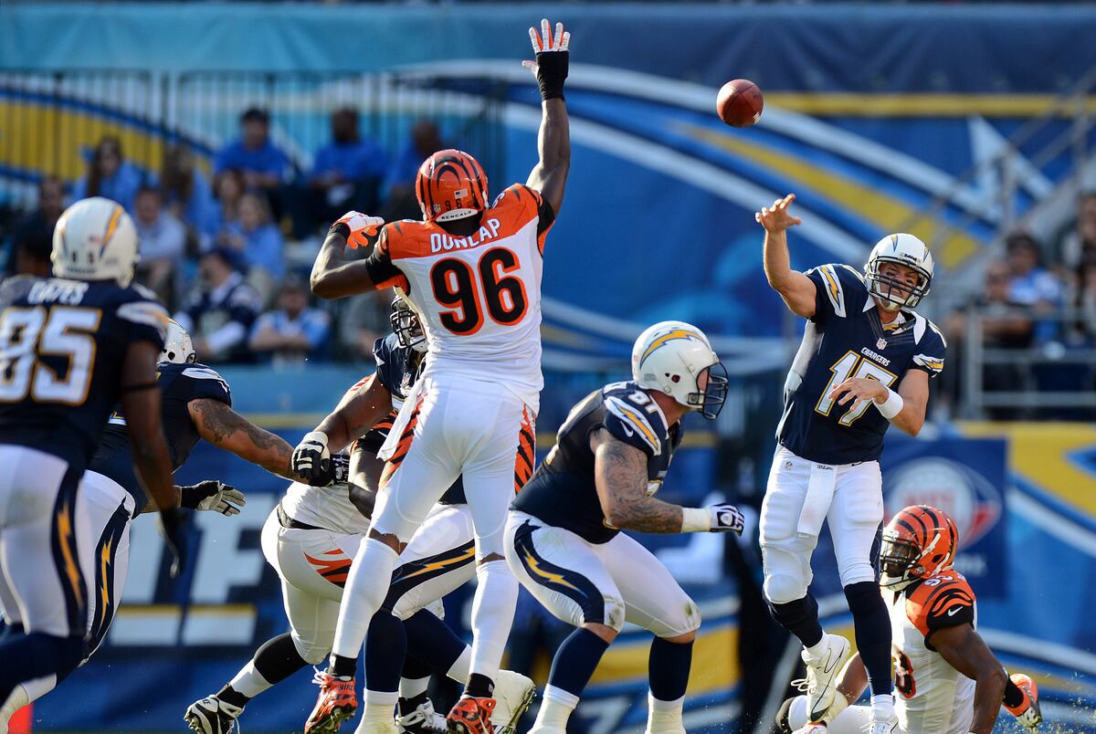 Bengals vs. Chargers Bengals Hold Chargers to Zero 2ndHalf Points in