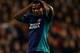 LONDON, ENGLAND - NOVEMBER 18: Stephane Sessegnon of Sunderland reacts during the Barclays Premier League match between Fulham FC and Sunderland AFC at Craven Cottage on November 18, 2012 in London, England. (Photo by Clive Rose/Getty Images)