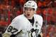 PHILADELPHIA, PA - APRIL 15: Sidney Crosby #87 of the Pittsburgh Penguins skates against the Philadelphia Flyers in Game Three of the Eastern Conference Quarterfinals during the 2012 NHL Stanley Cup Playoffs at Wells Fargo Center on April 15, 2012 in Philadelphia, Pennsylvania. The Flyers defeated the Penguins 8-4. (Photo by Bruce Bennett/Getty Images)